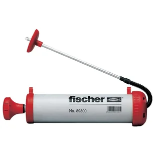 Fischer Pompka ABG do przedmuchiwania otworów, czerwono-szara - Akcesoria do elektronarzędzi - miniaturka - grafika 1
