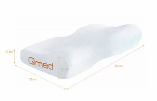MDH Sp. z o.o. Qmed PREMIUM PILLOW poduszka profilowana do snu 1 sztuka - Poduszki, koce i materace lecznicze - miniaturka - grafika 1