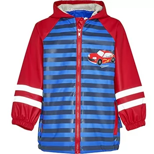 Playshoes Dziecięca kurtka przeciwdeszczowa, uniseks, 793 - czerwony/niebieski, 80 - Kurtki i płaszcze dla chłopców - miniaturka - grafika 1