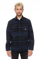 Koszule męskie - LEE BOX POCKET OVERSHIRT SKY CAPTAIN L68LLWHY m - miniaturka - grafika 1