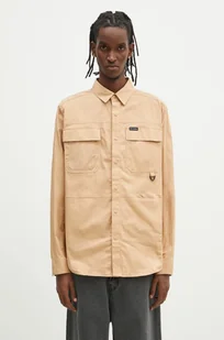 Columbia koszula Landroamer Twill męska kolor brązowy regular z kołnierzykiem klasycznym 2120581 - Koszule męskie - miniaturka - grafika 1