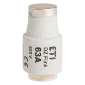 Bezpieczniki elektryczne - Wkładka topikowa D III DZ 63 A 500V ETI - miniaturka - grafika 1