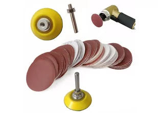 Dysk tarcza na rzepy 50mm +100x gr 80-3000 PAD - Materiały ścierne - miniaturka - grafika 1