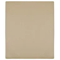 Prześcieradła - vidaXL Prześcieradła, 2 szt., taupe, 90x200 cm, dżersej bawełniany - miniaturka - grafika 1