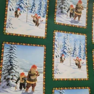 Opakowania i torebki na prezenty - Papier świąteczny mikołaj do prezentów 57cmx25m 25m72 - miniaturka - grafika 1