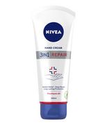 Kremy i maski do rąk - NIVEA Regenerujący krem do rąk 3w1 100 ml - miniaturka - grafika 1