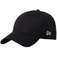 Czapki męskie - New Era Flag Basic Cap 11086491, Mężczyzna, Czapka z daszkiem, Czarny - miniaturka - grafika 1