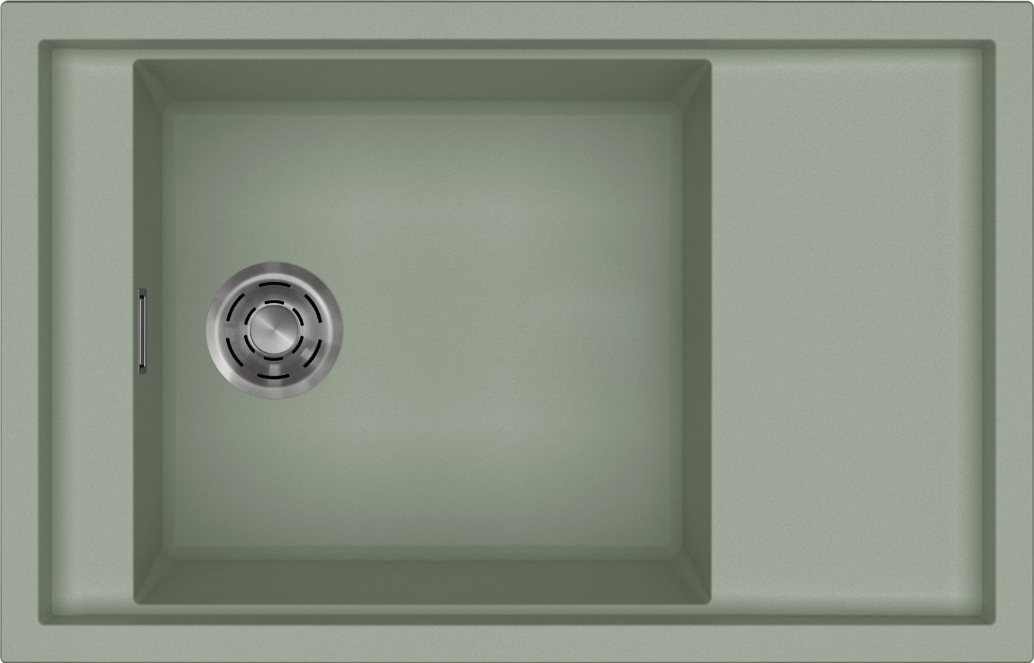 ELLECI Zlew SINTESI 305 sage green (K82) KERATEK (LKS31082)