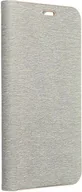 Etui i futerały do telefonów - Pokrowiec König Design kompatybilny z Samsung Galaxy A52 4G / 5G / A52s z syntetycznej skóry - srebrne etui na telefon komórkowy - miniaturka - grafika 1