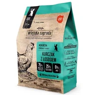 Sucha karma dla kotów - Wiejska Zagroda Kurczak z Łososiem 400g sucha karma dla kociąt - miniaturka - grafika 1