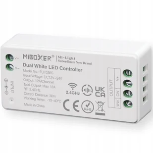 Sterownik Kontroler Led Cct WiFi FUT035S Milight - Akcesoria do oświetlenia - miniaturka - grafika 1