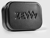 Kosmetyki i akcesoria do pielęgnacji brody - ZEW Aluminiowa czarna zamykana mydelniczka na mydła ZEW - miniaturka - grafika 1