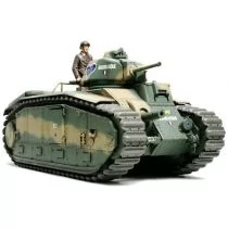 Tamiya FRENCH BATTLE TANK B1 BIS TA-35282 - Modele do sklejania - miniaturka - grafika 1