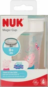 Bidony dla dzieci - NUK NUK Trinkbecher Peppa pig Magic Cup 230ml, türkis - miniaturka - grafika 1