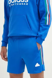 adidas szorty Tiro męskie kolor niebieski IY4497 - Spodenki męskie - miniaturka - grafika 1