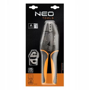NEO-TOOLS Zaciskarka do końcówek tulejkowych, okrągłych 01-506 - Kombinerki i obcęgi - miniaturka - grafika 2