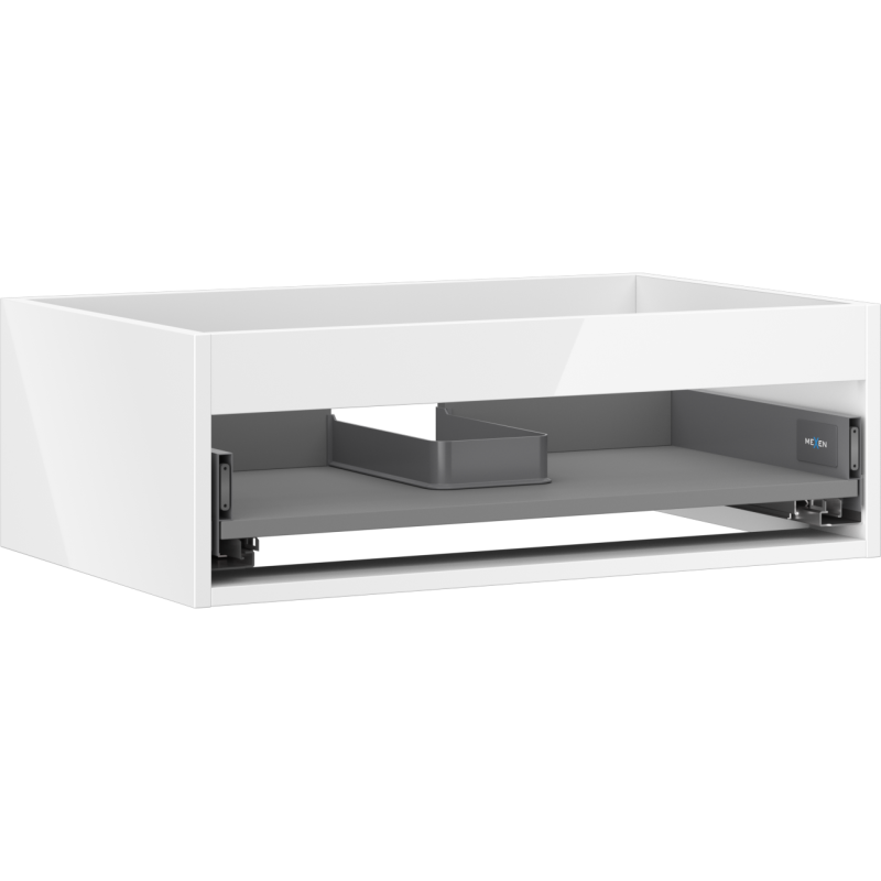 Mexen Box-A korpus szafki podumywalkowej 70 cm, 1 szuflada, biały połysk - 91AX0-0700-235-1-00