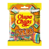 Żelki - Chupa Chups Bites Kwaśne żelki o smaku owocowym 90 g - miniaturka - grafika 1