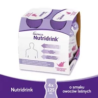 Żywienie medyczne - NUTRICIA Nutridrink protein owoce leśne 4 x 125 ml KRÓTKA DATA - miniaturka - grafika 1