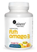 Witaminy i minerały - Aliness Fish Omega 3 FORTE (Olej z sardeli europejskiej) 90 Kapsułek - miniaturka - grafika 1