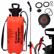 Opryskiwacze - OPRYSKIWACZ CIŚNIENIOWY RĘCZNY OGRODOWY SPRYSKIWACZ DŁUGA LANCA 8L PASEK - miniaturka - grafika 1