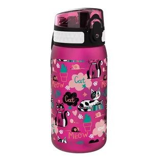 ION8 ION8 - Bidon do szkoły dla dzieci, Kittens, 400ml, efekt oszronienia I8350FPPCATS - Bidony dla dzieci - miniaturka - grafika 2