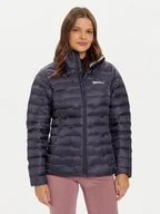 Odzież trekkingowa damska - Jack Wolfskin Kurtka puchowa Passamani A61833 Szary Regular Fit - miniaturka - grafika 1