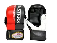 Rękawice bokserskie - Masters FIGHT EQUIPMENT Rękawice do MMA, GFS-10, rozmiar L - miniaturka - grafika 1
