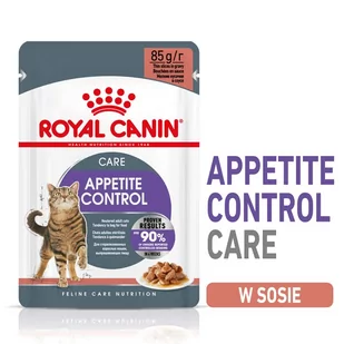 Royal Canin Appetite Control Gravy 12x85 g mokra karma dla dorosłych kotów z nadmiernym apetytem - Mokra karma dla kotów - miniaturka - grafika 1