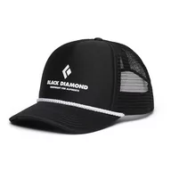 Czapki męskie - Czapka z daszkiem Black Diamond Flat Bill Trucker black - ONE SIZE - miniaturka - grafika 1