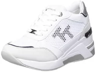 Sneakersy damskie - TOM TAILOR Damskie sneakersy 5391506, białe, rozmiar 36, biały, 36 EU - miniaturka - grafika 1