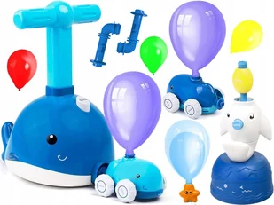 DELFIN AERODYNAMICZNE AUTO WYRZUTNIA BALONÓW 5907544115199 - Zabawki interaktywne dla dzieci - miniaturka - grafika 6