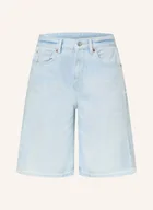 Spodenki damskie - Pepe Jeans Szorty Jeansowe blau - miniaturka - grafika 1