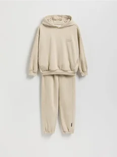 Reserved - Bawełniany komplet - beżowy - Bluzy dla chłopców - miniaturka - grafika 1