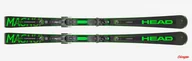Narty - Narty Head SUPERSHAPE E-MAGNUM SW SF-PR black/neon green + PROTECTOR PR 13 GW black 2023/2024 - miniaturka - grafika 1