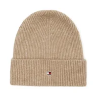 Czapki damskie - Tommy Hilfiger Czapka z dodatkiem wełny - miniaturka - grafika 1