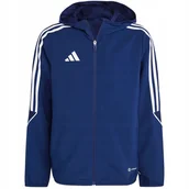 Kurtki damskie - Kurtka dla dzieci adidas Tiro 23 League Windbreaker granatowa IA1627 116cm - Adidas - miniaturka - grafika 1