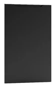 Fronty meblowe - Czarny front zmywarki z panelem zakrytym 45 cm B8-F97 - miniaturka - grafika 1