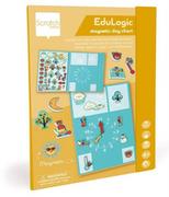 Układanki dla dzieci - Scratch - Magnetyczna układanka - kształty i kolory Zegar i pogoda 4+ - miniaturka - grafika 1