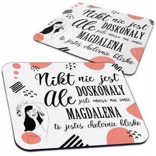 PODKŁADKA POD MYSZ KOBIET URODZINY PREZENT IMIĘ - Podkładki pod mysz - miniaturka - grafika 1