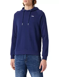 FILA Męska bluza z kapturem raglanowa, niebieska (Medieval Blue), S, Medieval Blue, S - Bluzy męskie - miniaturka - grafika 1