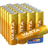 Baterie i akcesoria - Baterie AA LR6 VARTA Longlife (24 szt.) - miniaturka - grafika 1