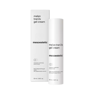 Mesoestetic Żel-krem o działaniu depigmentującym na dzień Melan Tran3x 50ml 3113-uniw - Kremy do twarzy - miniaturka - grafika 1