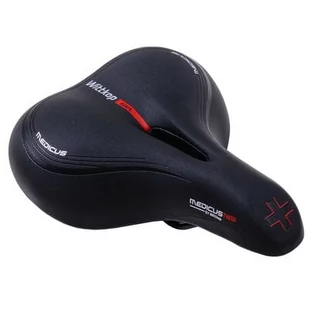 Selle Royal Büchel Siodełka Siodełko Rowerowe Wittkop Twin Medikus 3.0 (City) 81200, Czarna, One Size - Siodełka rowerowe i akcesoria - miniaturka - grafika 1