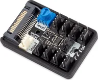 Wentylatory komputerowe - Wentylator Aqua Computer aqua computer SPLITTY9 ACTIVE - aktiver Splitter für bis zu 9 PWM-Lüfter 53283 - miniaturka - grafika 1