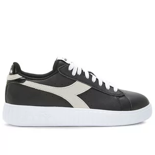 Buty sportowe damskie - Buty Diadora Game Step Premium Tumbled 501.178738-C0200 - czarne - grafika 1