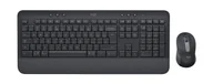 Zestawy myszka + klawiatura - Logitech Signature MK650 Combo For Business klawiatura Dołączona myszka Biuro Bluetooth QWERTY Włoski Grafitowy - miniaturka - grafika 1