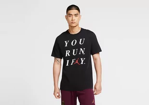 Nike Air Jordan 'I Fly' Crew Tee Black - Koszulki męskie - miniaturka - grafika 1
