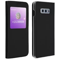 Etui i futerały do telefonów - Etui Clear View do Samsunga Galaxy S10e ultracienkie - czarne - miniaturka - grafika 1