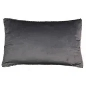 Poduszki dekoracyjne - Poduszka ELYSE 50 x 30 cm szara - miniaturka - grafika 1